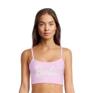 🎉HOST PICK🎉 BARBIE 🆕 Scoop Neck Midkini Swim Top w/High Waist Bottom Sm